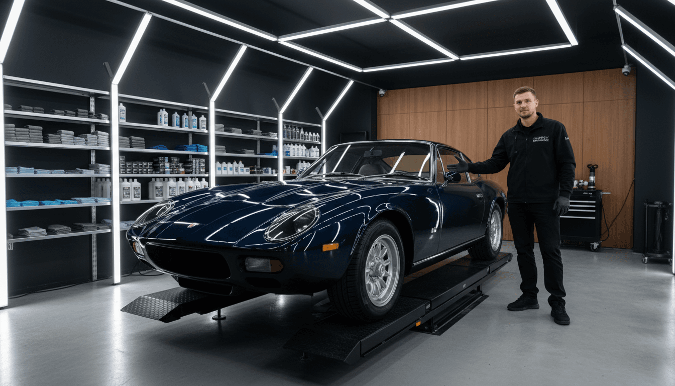 Completed 1969 Jeepster Commando restoration in finished state